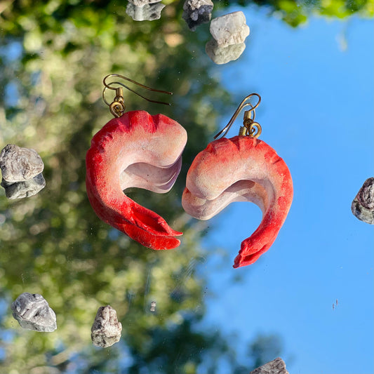 Shrimp Earrings