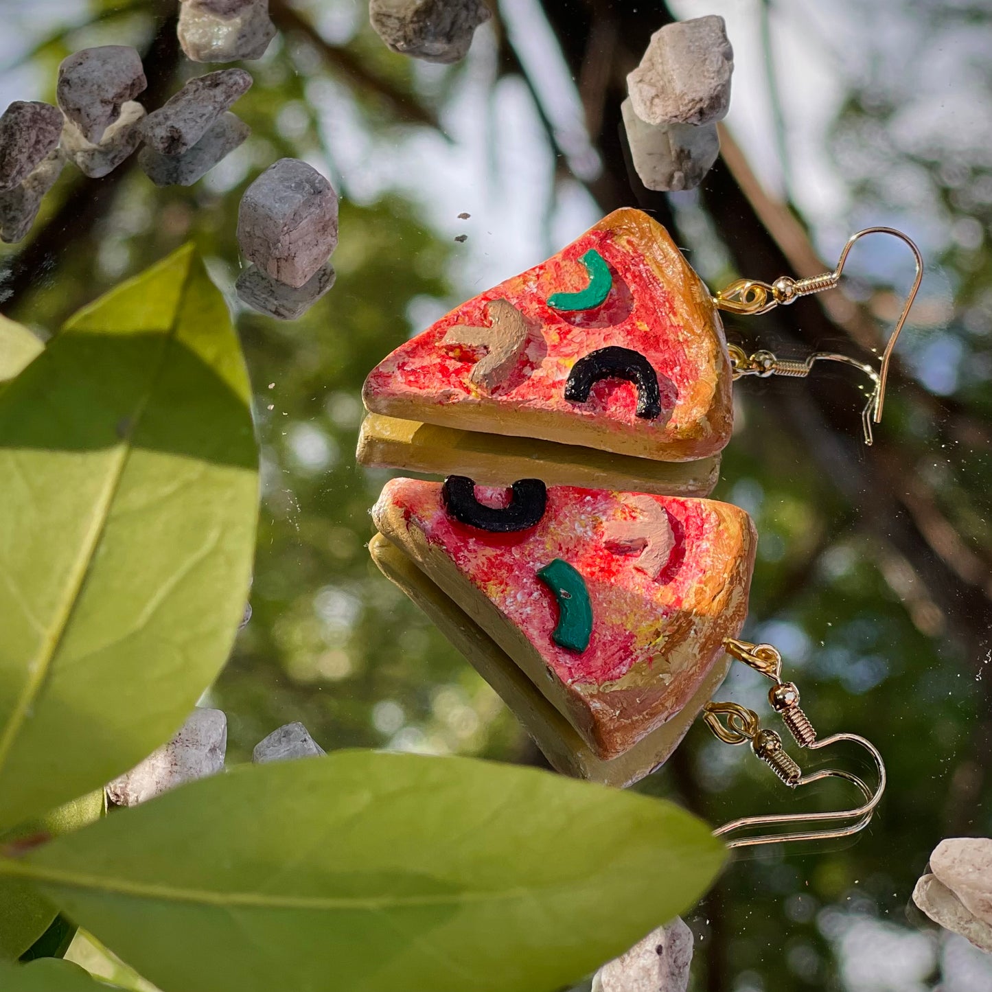 Veggie Pizza Earrings